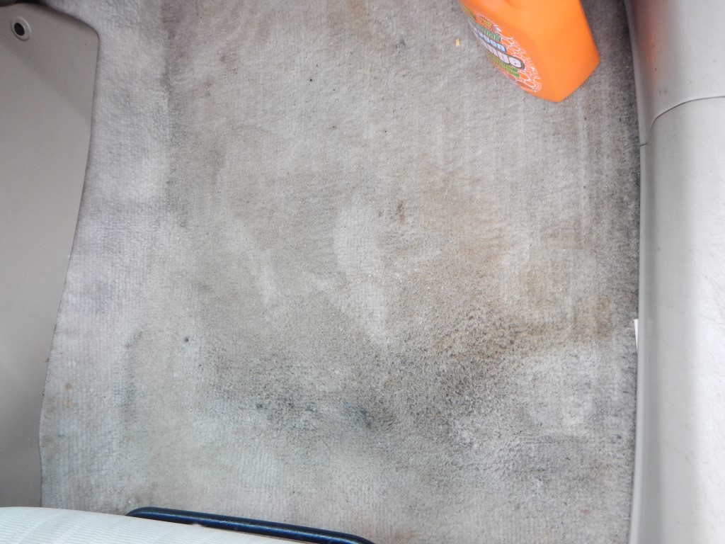 Degreasing Car Floors