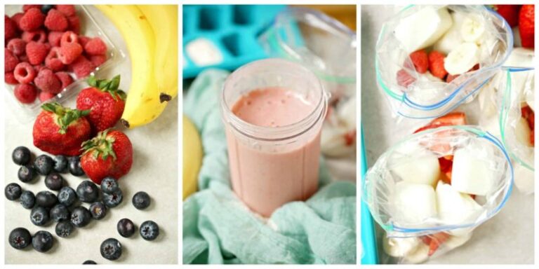 How to Make Make-Ahead Freezer Smoothies