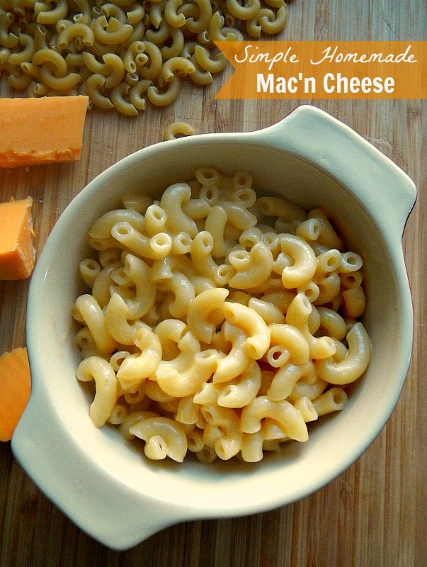 Simple Homemade Mac and Cheese